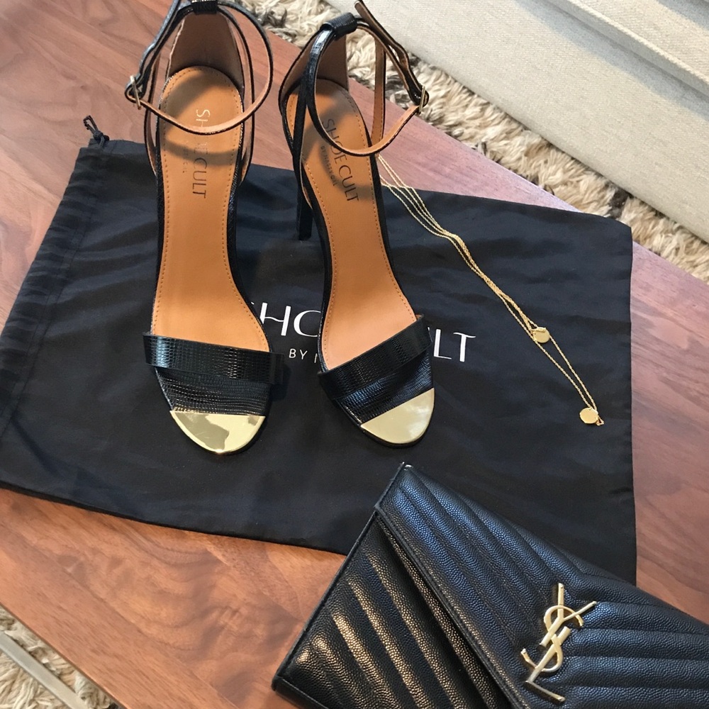 Shoe Cult Black Strappy sandals, size 37
