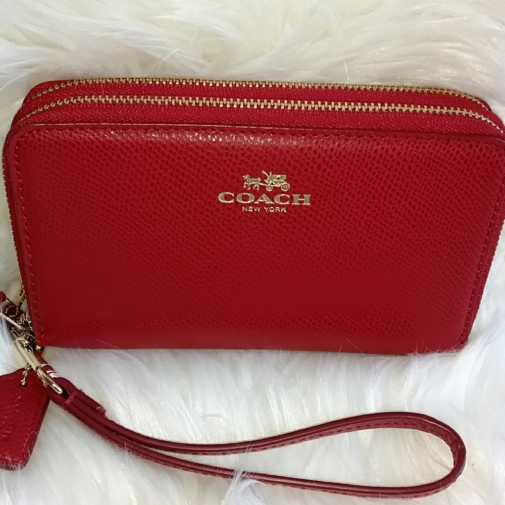 🚩1HR SALE🚩( COACH) NEW LEATHER WALLET