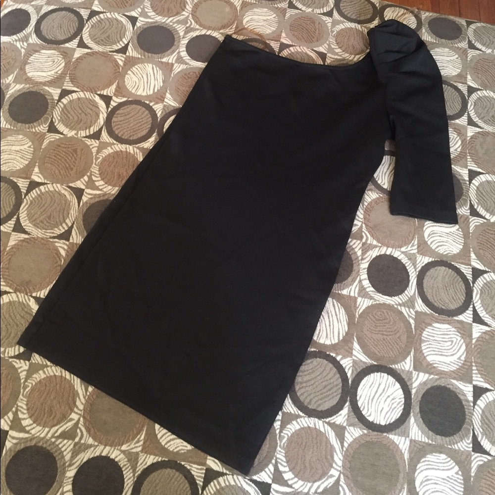 Juniors one sleeve party dress