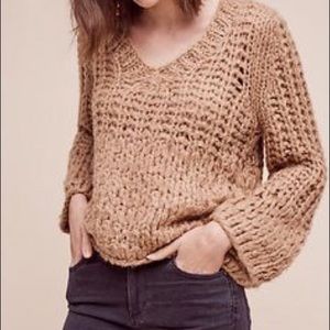 Anthropologie Moon River chunky sweater