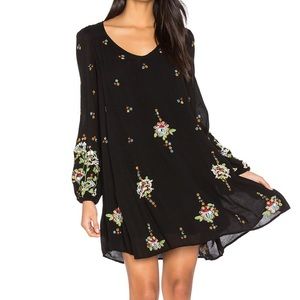 Free People Oxford Embroidered Dress