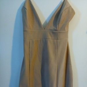 Nude color dress