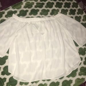 Off the shoulder blouse