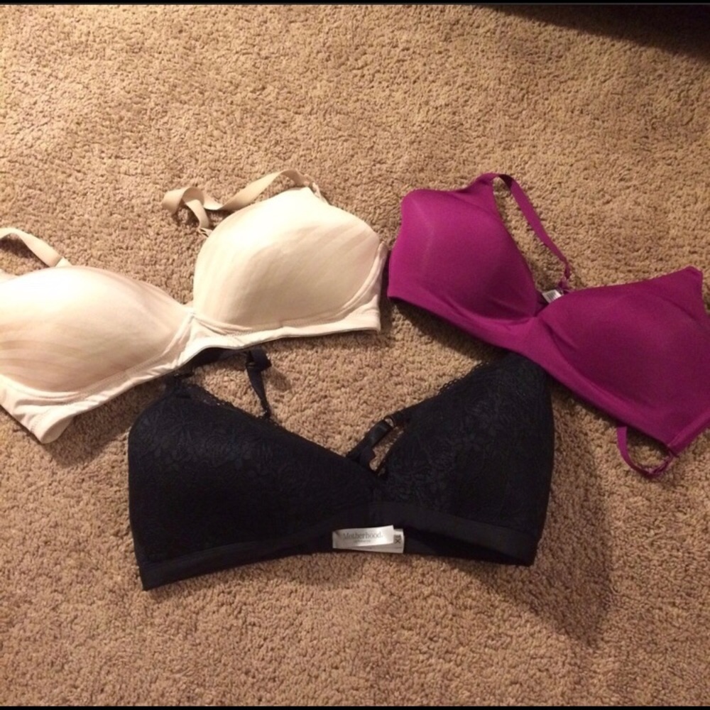 Set of 3 Nursing Bras