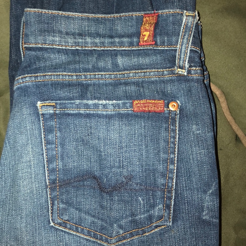 7 for all man kind jeans!!! Like new! Great FIT!