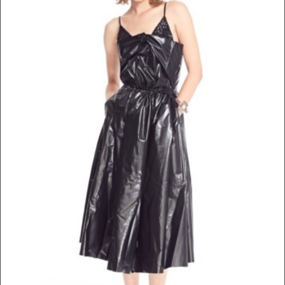 Toga Pulla Archive Laminated Faux leather Dress