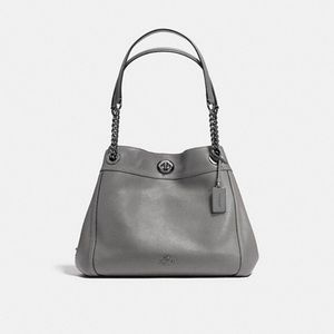 Coach Turnlock Edie Shoulder Bag