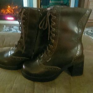 Brown boots