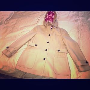 GAP Wool Button Coat in Camel - XL