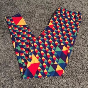 LuLaRoe TC Leggings Multi Color