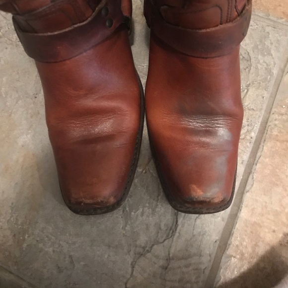 Limited Edition American Flag Frye Boots - Picture 6 of 7