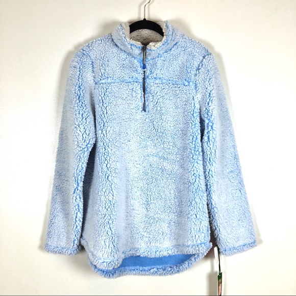 Green Tea sherpa pullover - Picture 8 of 8