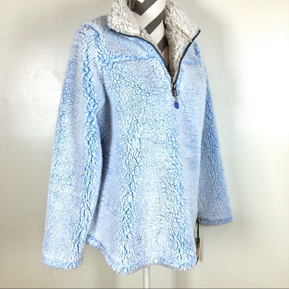 Green Tea sherpa pullover - Picture 6 of 8