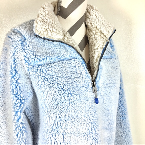 Green Tea sherpa pullover - Picture 7 of 8