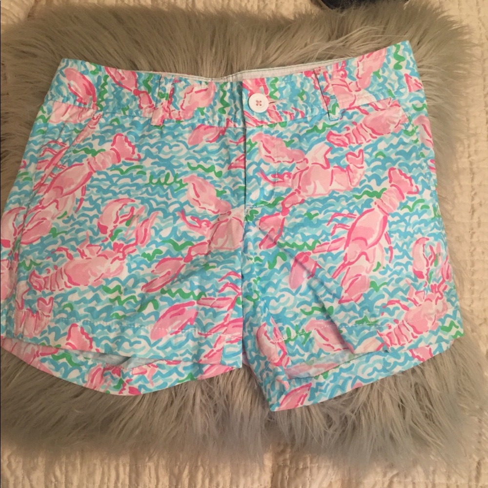 Lobstah Roll Lilly Pulitzer Shorts