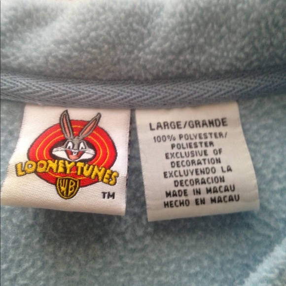 Vintage Looney Tunes Cropped Pullover - Picture 5 of 7