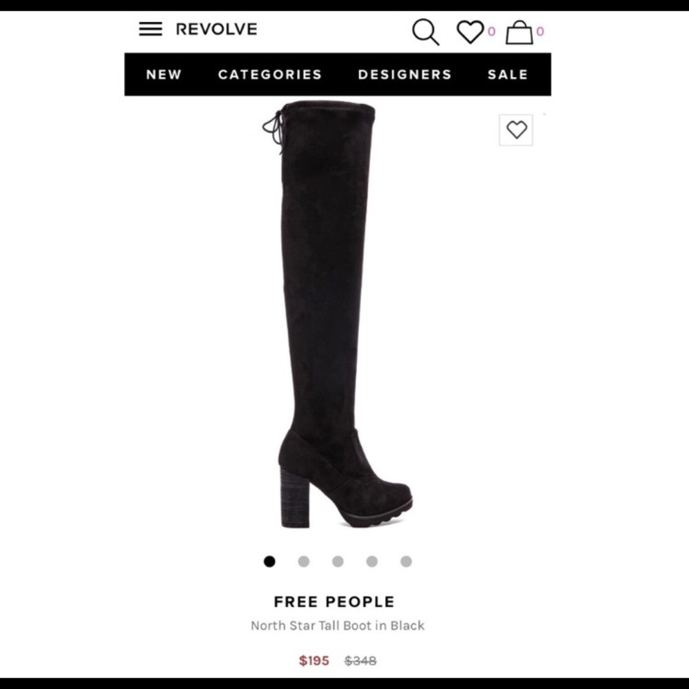 Free People Thigh High Boots