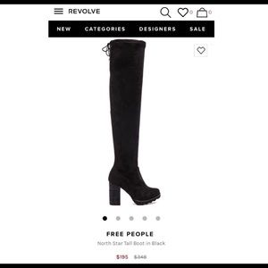 Free People Thigh High Boots