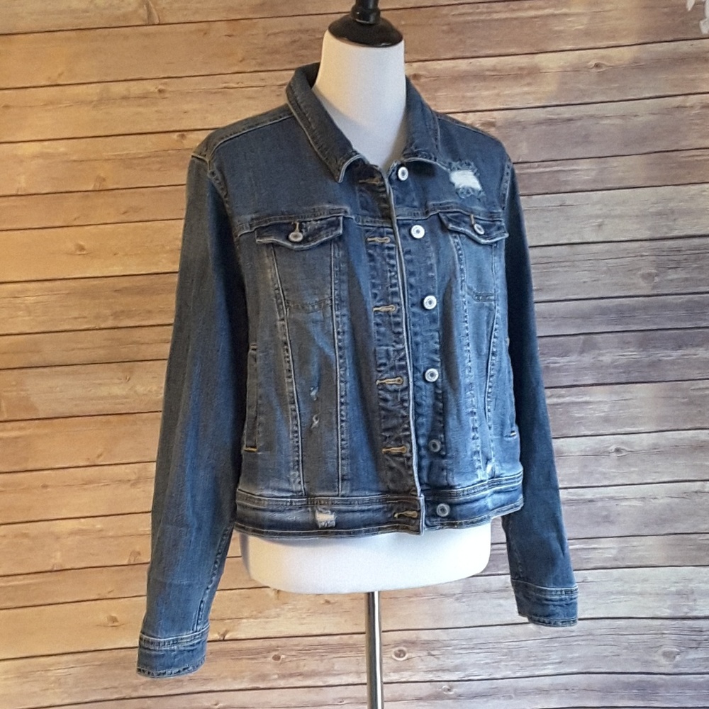 Mossimo XXL Cropped Denim Jacket