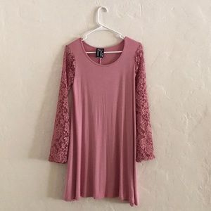 TMG pink dress
