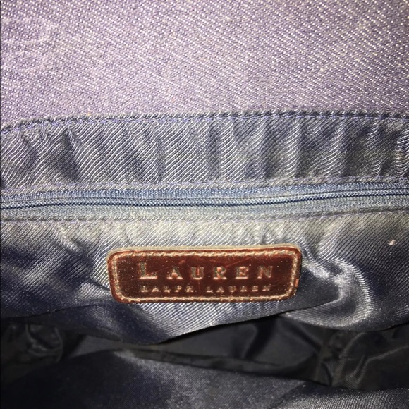 Ralph Lauren  Jean Brown Leather Tote - Picture 3 of 3