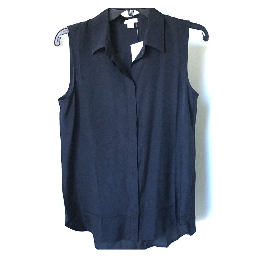 J. Crew Sleeveless Blouse