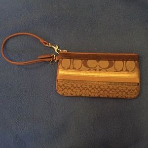 Coach wristlet