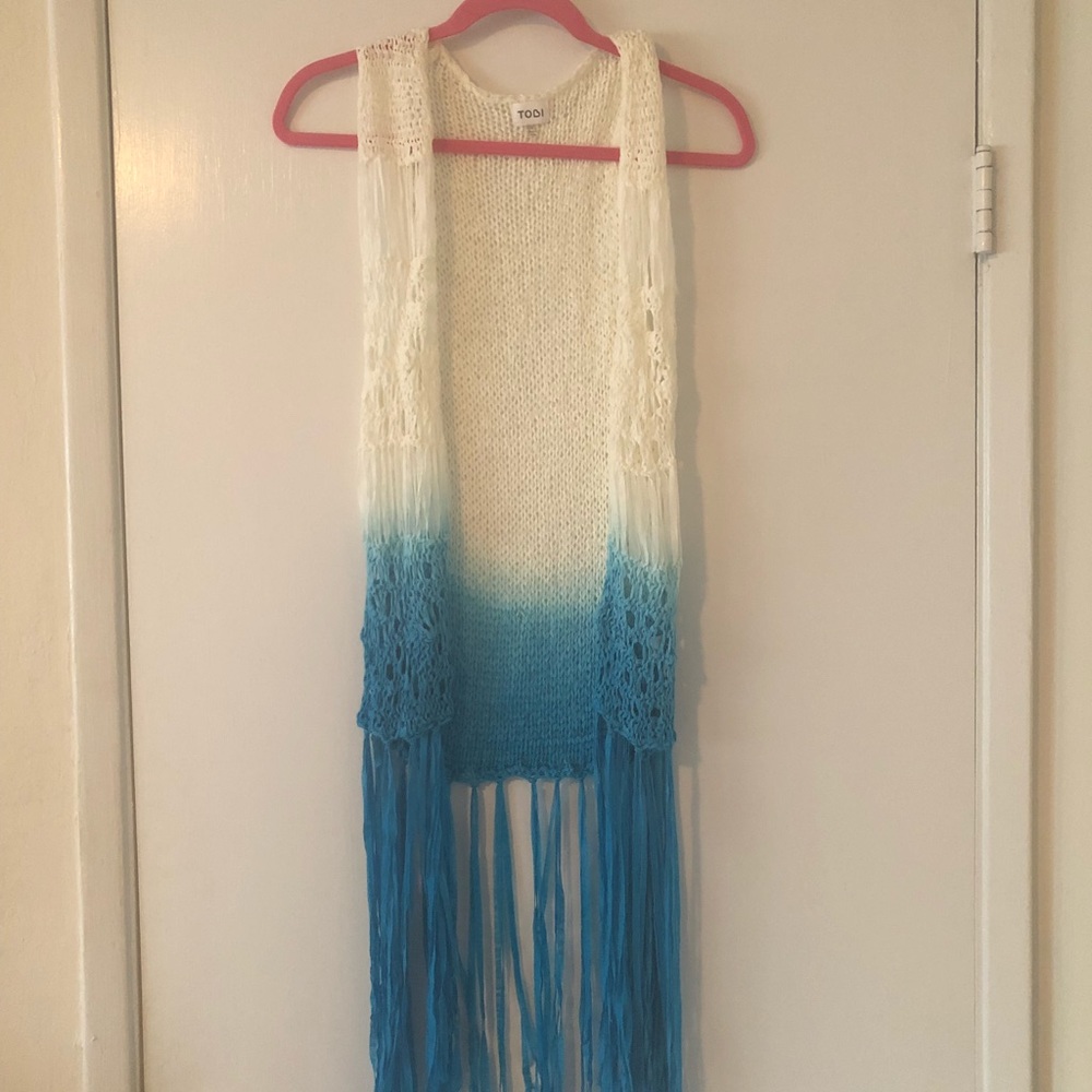 Ombré festival vest