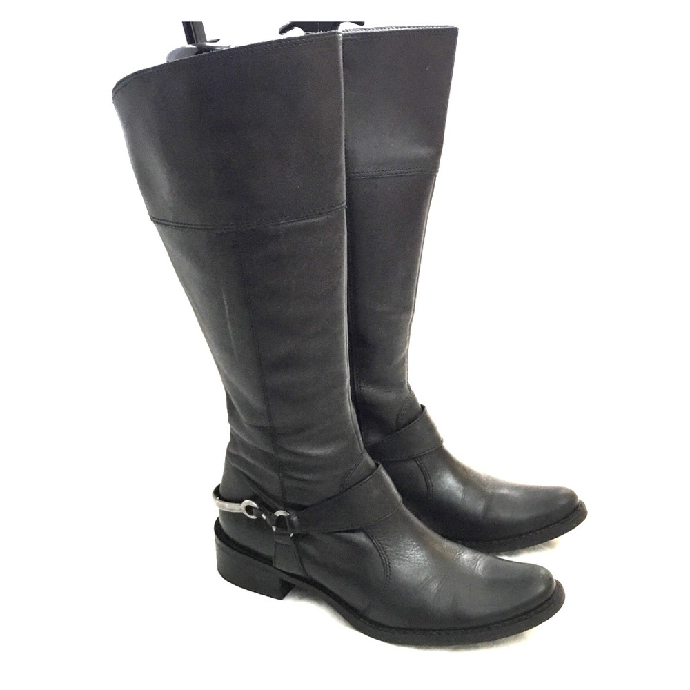 Matisse black leather tall boots
