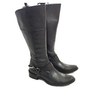 Matisse black leather tall boots