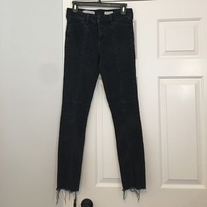 Pilcro and the Letter Press Black Skinny Jeans