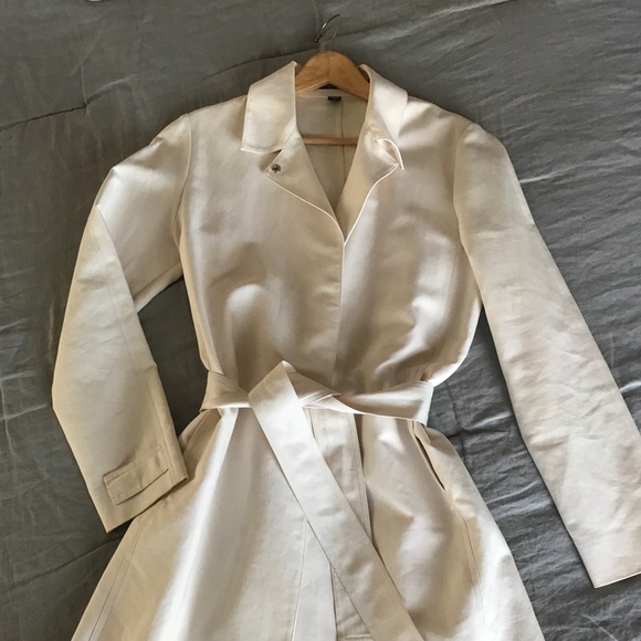 Winter White Trench - Picture 1 of 3