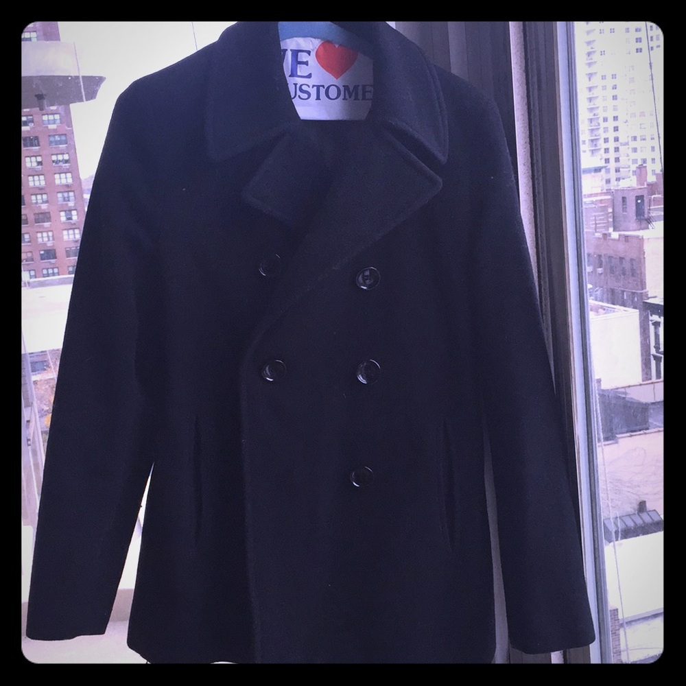 Classic, beautiful pea coat. Calvin Klein size 2p