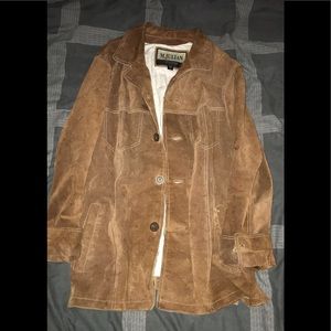 Men’s M. Julián suede leather jacket