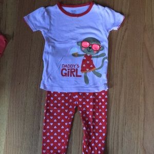 Baby girl pajamas- 6 pairs