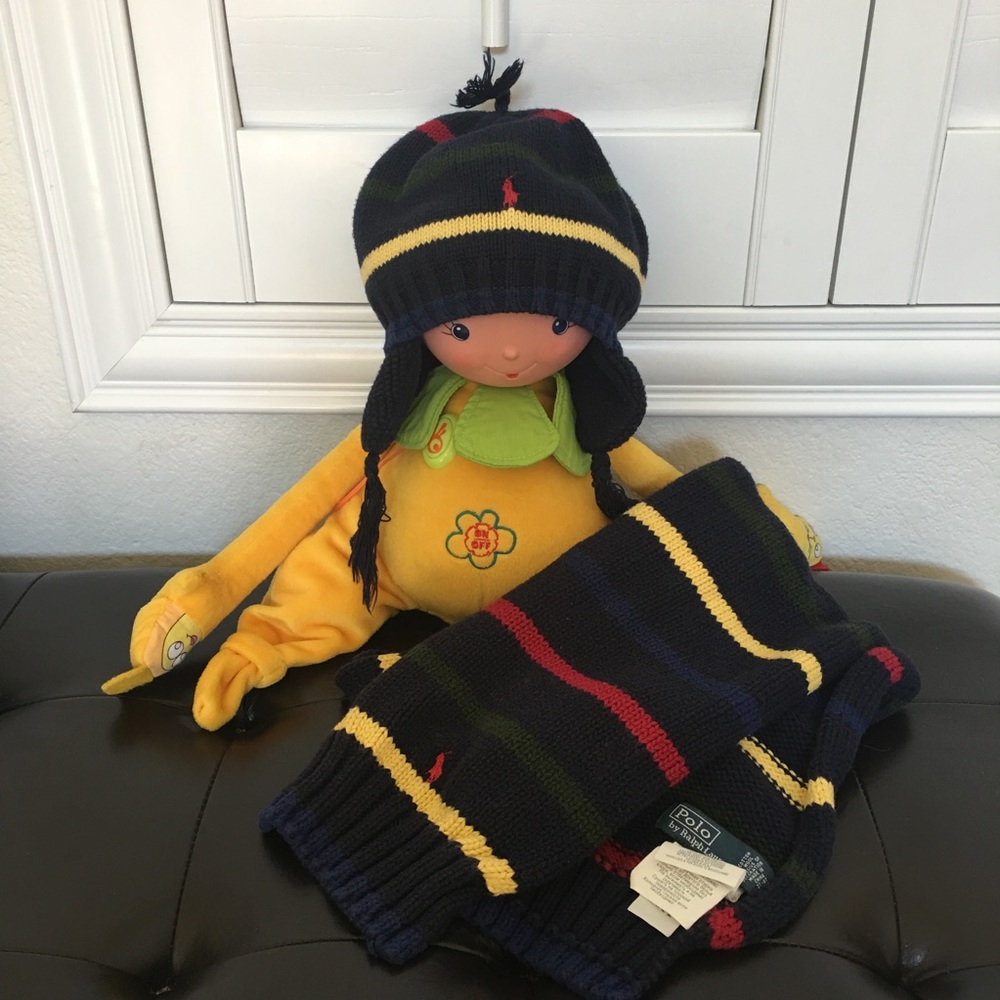 Ralph Lauren hat and scarf