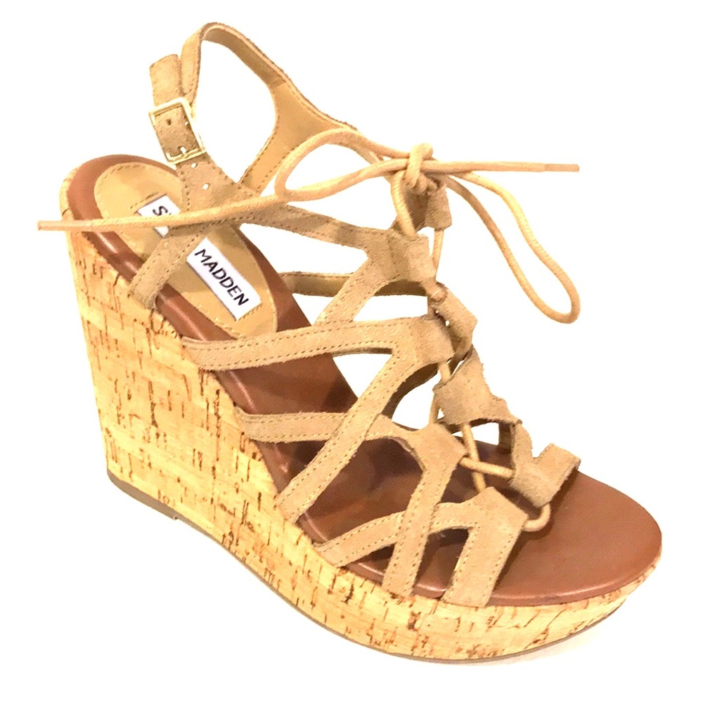 BRAND NEW Steve Madden Wedges, never worn
