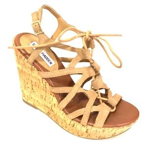 BRAND NEW Steve Madden Wedges, never worn