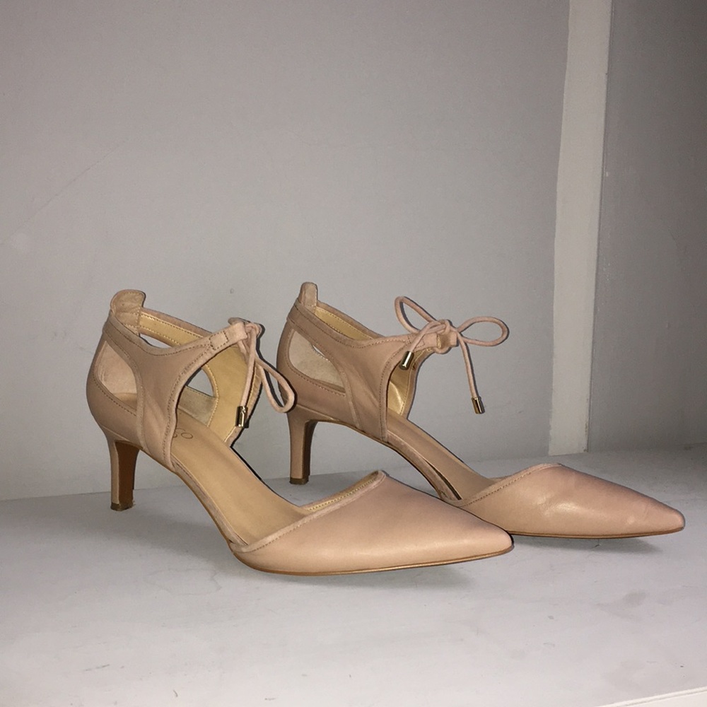 Franco Sarto nude heels