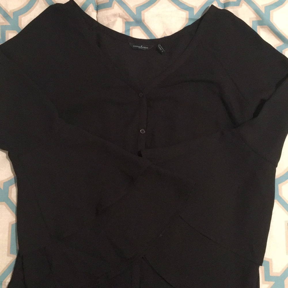 Guess by Marciano button down with bell sleeves