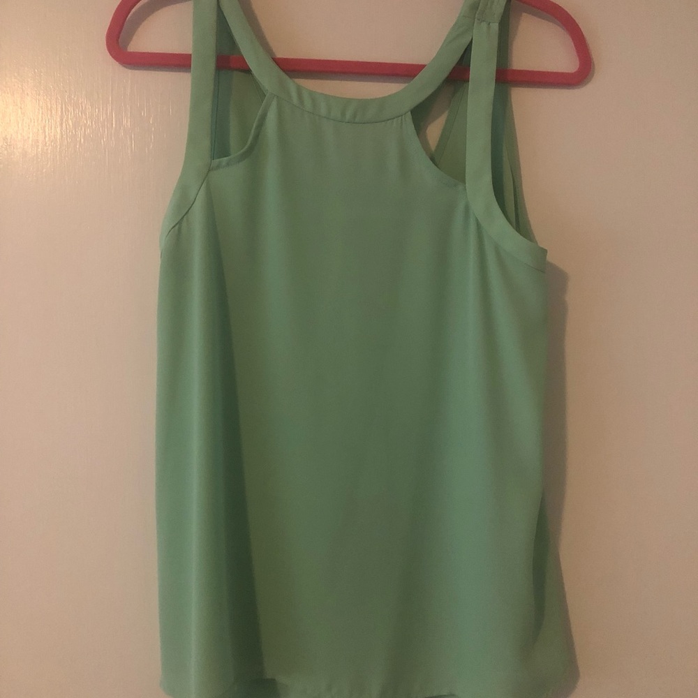 Cut out tank top/blouse
