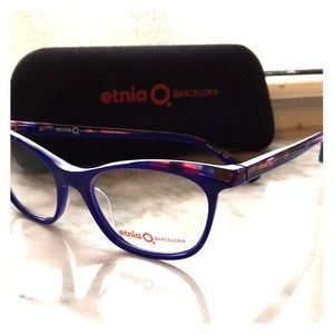 Etnia Barcelona blue and pink acetate optical