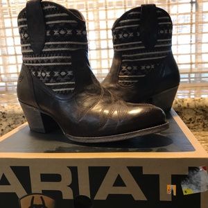 Ariat western booties