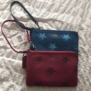 Coach wristlets
