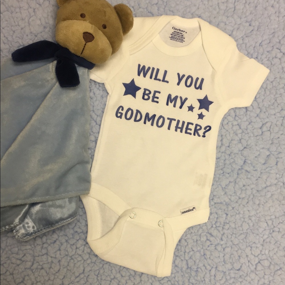 Custom made baby onesie