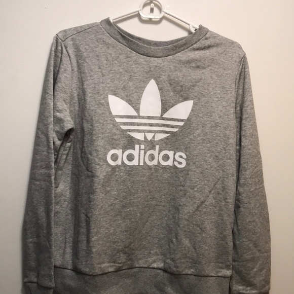 adidas women's changeover tape crewneck sweatshirt