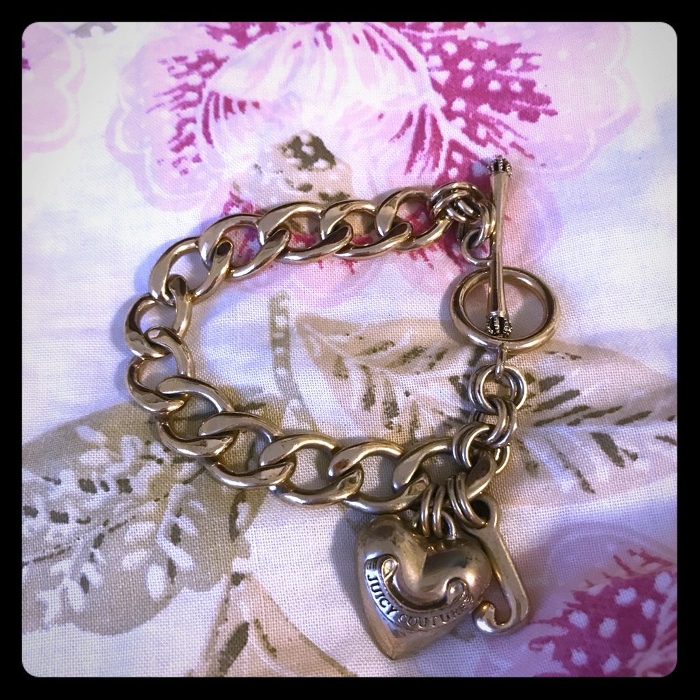 Juicy Couture Gold Charm Bracelet