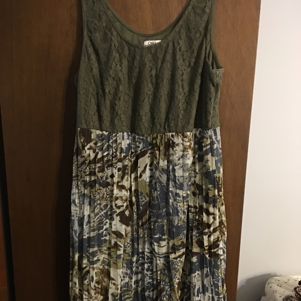 Green dress