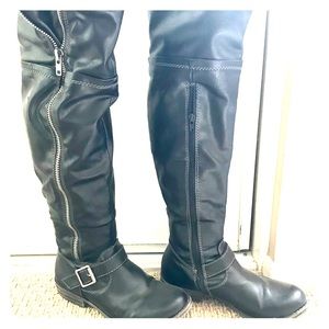 American Rag, above the knee boots