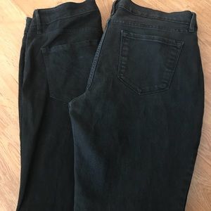 Two Pairs of Black Old Navy Skinny Jeans